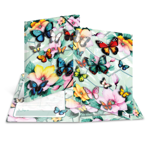 HERMA Sammelmappe Schmetterlinge DIN A3 abwischbar