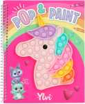 DEPESCHE Ylvi Malbuch Pop & Paint Einhorn