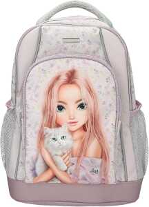 DEPESCHE TOPModel Schulrucksack Blooming Kitty Katze flieder
