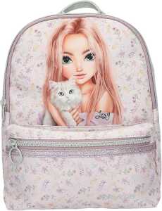 DEPESCHE TOPModel Rucksack Blooming Kitty Katze flieder