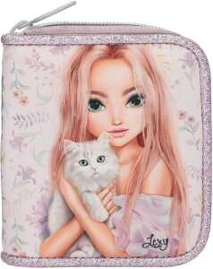 DEPESCHE TOPModel Portemonnaie Blooming Kitty Katze flieder