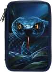 DEPESCHE Adventure World Federtasche mit Schlange dunkelblau