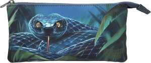DEPESCHE Adventure World Schlampertasche mit Schlange 3 Innentaschen
