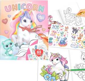 DEPESCHE Ylvi Malbuch Create your Unicorn