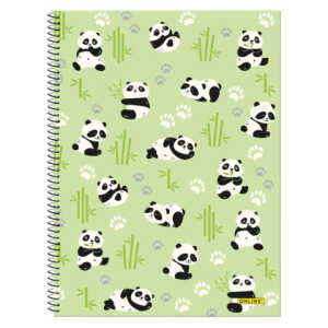ONLINE Collegeblock Panda kariert 80 Blatt 90g/mÂ² DIN A4