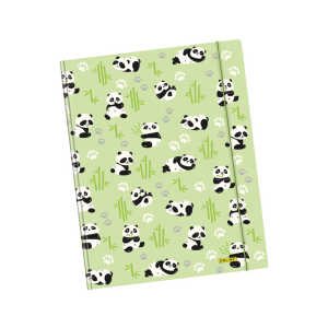 ONLINE Gummizugmappe Panda DIN A3
