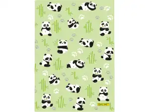 ONLINE Kladde Panda gepunktet 96 Blatt 80g/mÂ² DIN A5