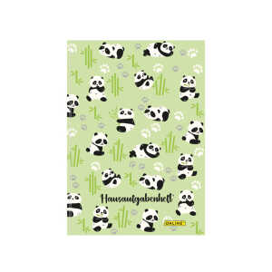 ONLINE Hausaufgabenheft Panda 48 Blatt 70g/mÂ² DIN A5