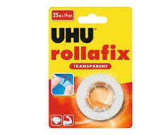UHU Rollafix Transparent Nachfülleinheit Blister 25m