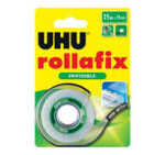 UHU rollafix Invisible + Abroller Blister 25m