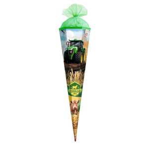 Roth Schultüte 85cm eckig Traktor Power