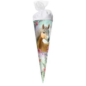 Roth Schultüte 50cm rund Pferd Bella