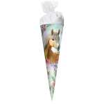 Roth Schultüte 50cm rund Pferd Bella