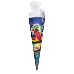 Roth Schultüte 22cm rund Kart Race