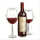 Paper+Design Serviette Vino rosso 25x25cm