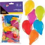 Idena Luftballons mehrfarbig 25cm 50 Stück