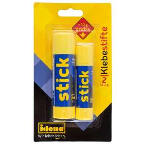 Idena Klebestifte Bonuspack je 1x 21g + 10g