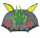 John Regenschirm Fantasy Drachen mehrfarbig 45,5cm manuell 3D Optik