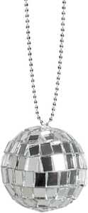 Boland Halskette Discokugel silber 40cm