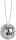 Boland Halskette Discokugel silber 40cm