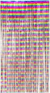 Boland Folienvorhang metallic mehrfarbig