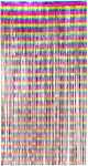Boland Folienvorhang metallic mehrfarbig