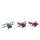 Die Cast Stunt-Flugzeug 11cm Pull Back 3fach sortiert