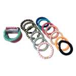 Glamour Arm/Haarband Textil 4 Stück sortiert