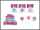 Glamour Squishy Katzenpfote mit Glitzer 6fach sortiert