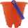 Burgeimer orange 17cm 1,5l