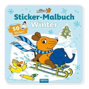 Stickermalbuch Die Maus Winter