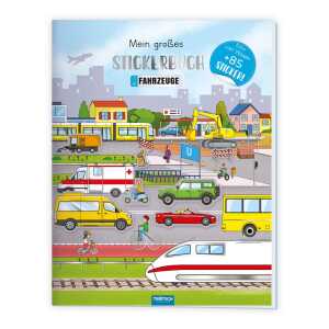 TRÃ–TSCH Mein großes Stickerbuch Fahrzeuge