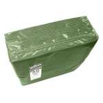 40 Servietten Watte 1/8 38X38 Olive