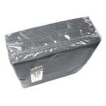 40 Servietten Watte 1/8 38X38 grau