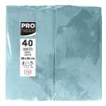 40 Servietten Watte 1/8 38X38 Pzbla