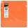 40 Servietten Watte 38X38 Orange