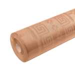 Tischdecke Damast B118x6m Goldrosa