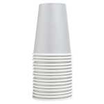 10 Becher 0,2 l Ø 7 9,7cm Silber