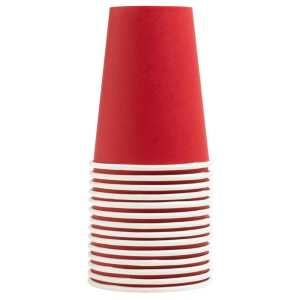 15 Becher 0,2 l Ø 7 cm9,7cm rot