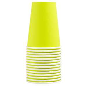 15 Becher 0,2 l Ø 7cm9,7cm Kiwigrün