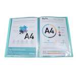 Sichtmappe A4 30H ChromPastell grün