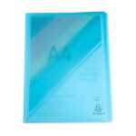 Sichtmappe A4 30H ChromPastell blau