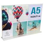 Tischaufsteller A5 T-Form Hoch