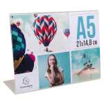 Tischaufsteller A5 Hoch horizontal