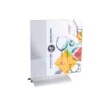 Tischaufsteller vert alu.sockel A4