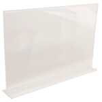 Tischaufsteller A4 T-Form Hoch