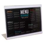 Tischaufsteller A4 Hoch horizontal