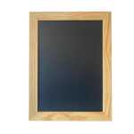 Kundenstopper Schiefer Holz 37x49cm