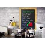 Kundenstopper Schiefer Holz 37x49cm