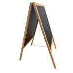 Kundenstopper Schiefer Holz 53x90cm